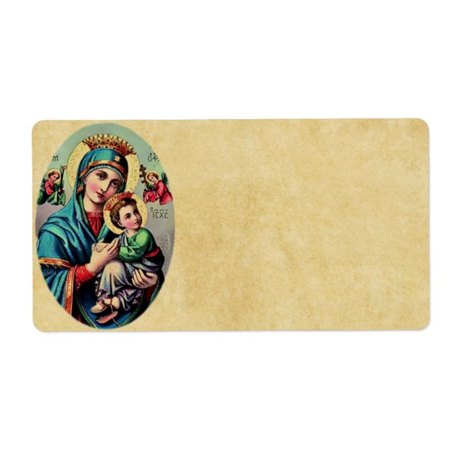 Mutter Maria Etikett (Vorne)
