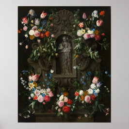Mutter Maria mit Kind Jesus Heilige Kunst Poster