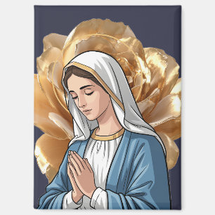 Mutter Maria Religiöser Katholischer Christlicher  Magnet