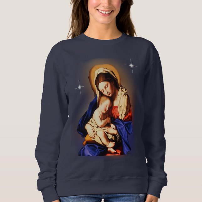 Mutter Maria Sweatshirt (Vorderseite)