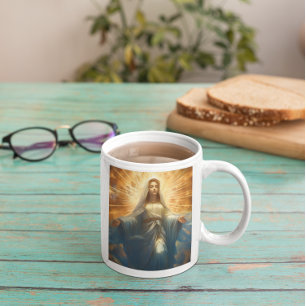 Mutter Mary Blessing Version 7 Kaffeetasse