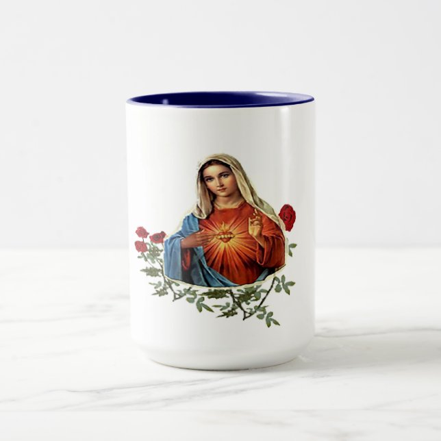 Mutter Mary Coffee Tasse (Zentrum)
