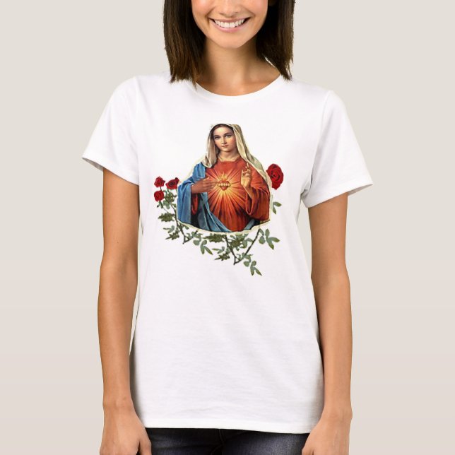 Mutter Mary entwirft T-Shirt (Vorderseite)