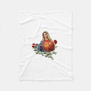 Mutter MAry Fleecedecke