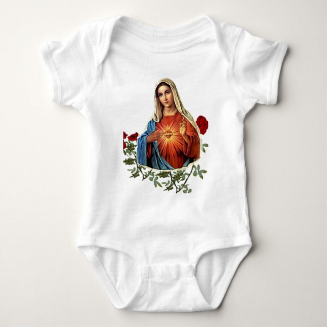 Mutter Mary Girls T - Shirt (Vorderseite)