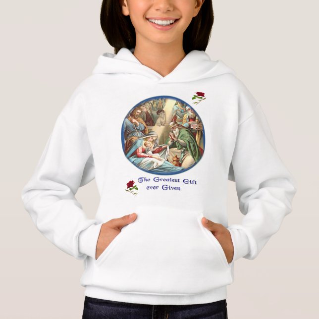 Mutter Mary Hoodie (Vorderseite)