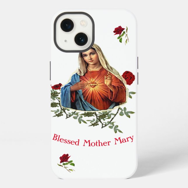 Mutter MAry iPhone Hülle (Rückseite)