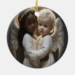 Mutter Mary Keramik Ornament