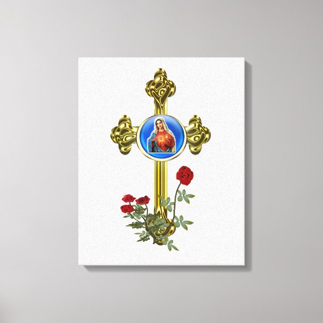 Mutter MAry Leinwanddruck (Vorderseite)