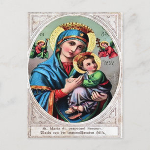 Mutter Mary Postcard Postkarte