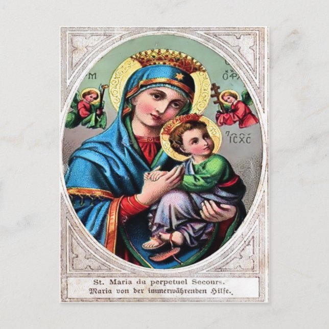 Mutter Mary Postcard Postkarte (Vorderseite)