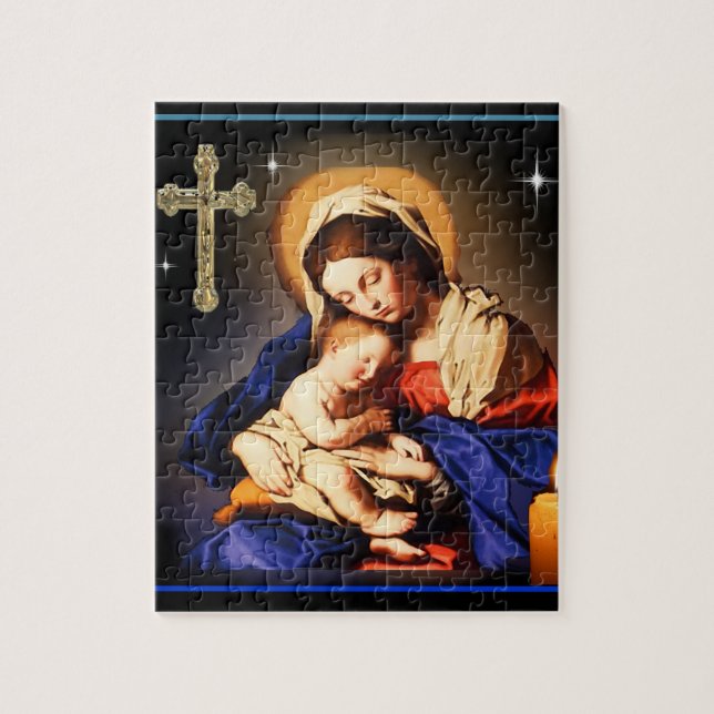 Mutter Mary Puzzle (Vertikal)