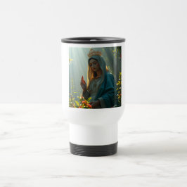Mutter Mary Queen of Heaven Travel Mug Reisebecher