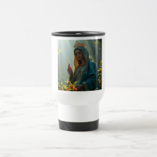 Mutter Mary Queen of Heaven Travel Mug Reisebecher