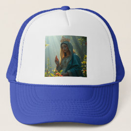 Mutter Mary Queen of Heaven Trucker Hat Truckerkappe