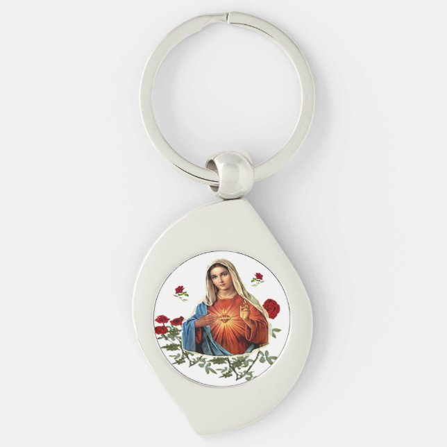 Mutter MAry Schlüsselanhänger (Vorderseite)