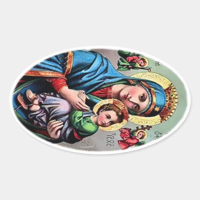 Mutter Mary Sticker (Vorderseite)