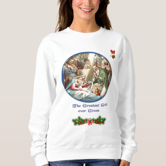 Mutter Mary Sweatshirt (Vorderseite)