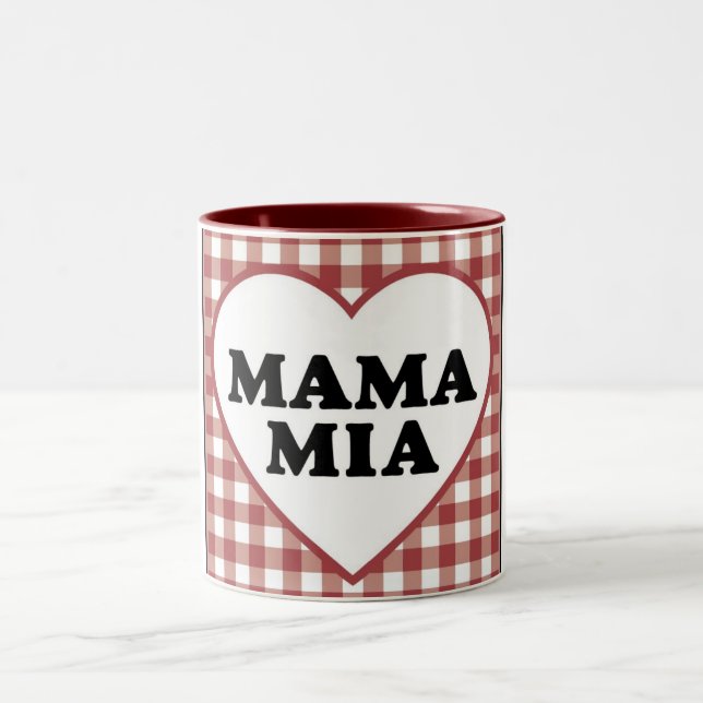 Mutter Mia Cup Zweifarbige Tasse (Mittel)