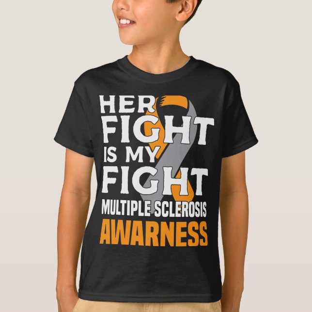 Mutter Multiple Sklerose Bewusstsein Frauen Frau F T-Shirt (Vorderseite)