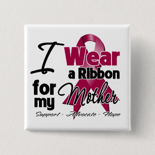 Mutter - Multiples Myelom Ribbon Button