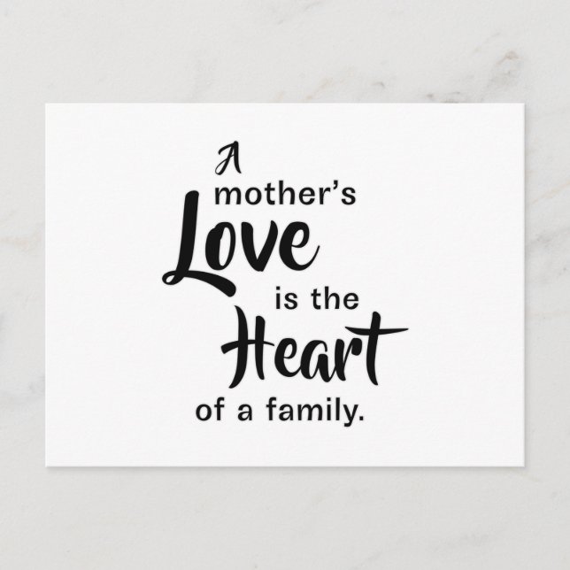 Mutter Mutter Mutter Muttertag Mama Mummy Geschenk Postkarte (Vorderseite)
