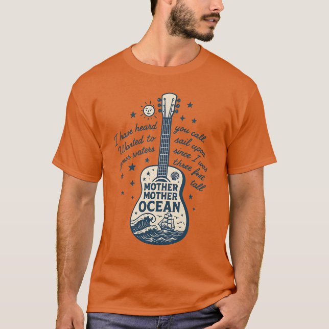 MUTTER MUTTER OZEAN T-Shirt (Vorderseite)