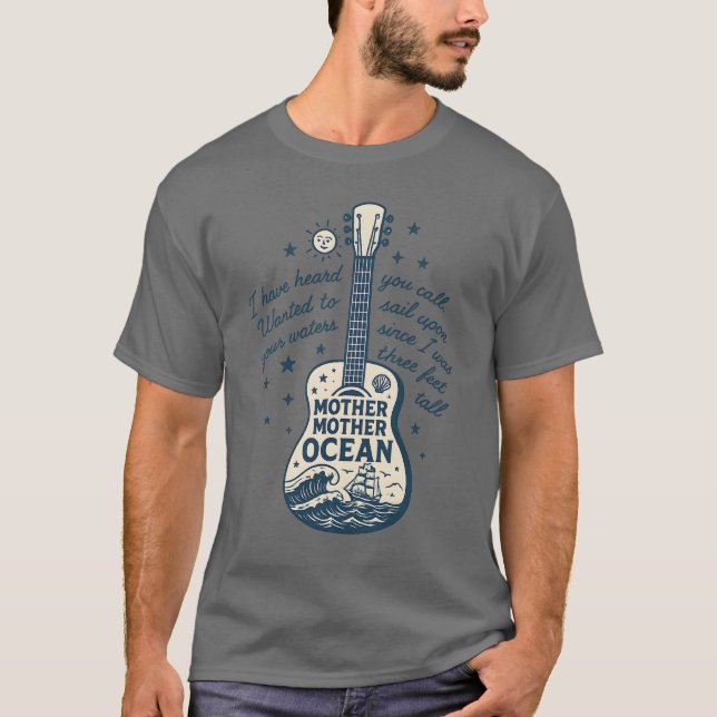 MUTTER MUTTER OZEAN T-Shirt (Vorderseite)