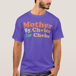 Mutter nach Wahl Groovy Retro Vintag T-Shirt