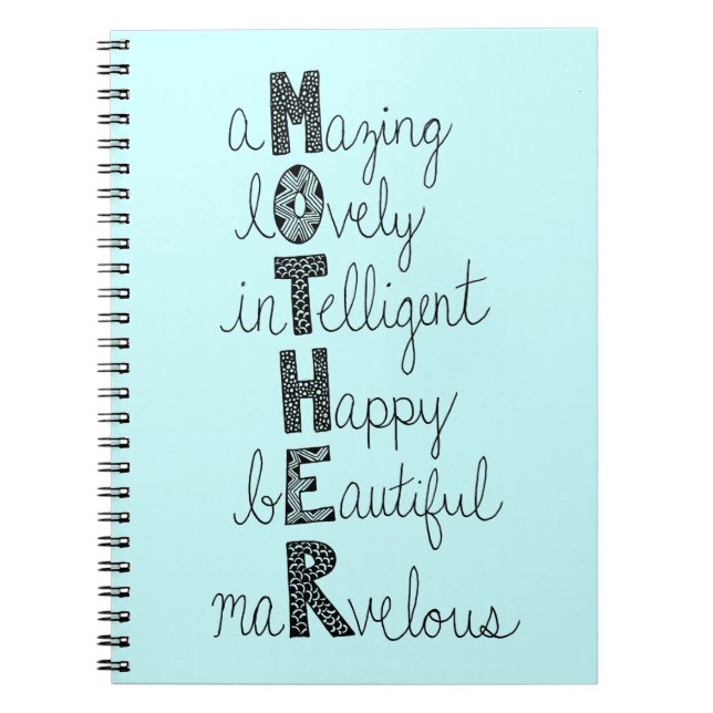 MUTTER NOTIZBLOCK (Vorderseite)