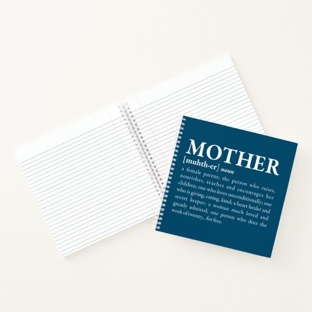 Mutter Notizbuch (Innenseite)