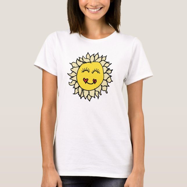 Mutter Peggy Sun Drawing Color T-Shirt (Vorderseite)