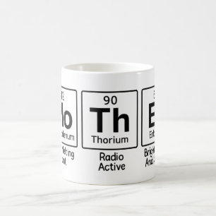 Mutter Periodensystem Wissenschaft   Süße Chemie Kaffeetasse