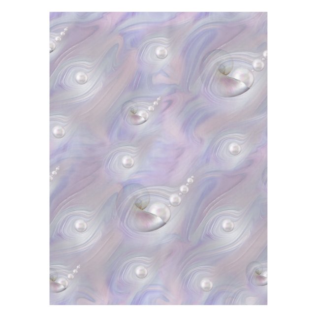 Mutter Perlen, die einer Perle die Geburt gibt Tischdecke (Vorderseite)