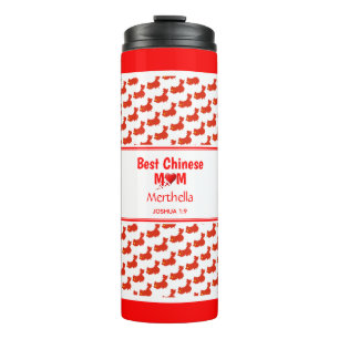 Mutter Personalisiert BEST CHINESISCHE MAMA China Thermosbecher