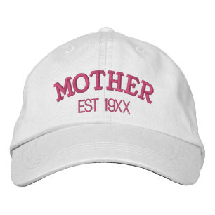 Mutter Personalisiertes Geschenk für neue Mütter B Bestickte Baseballkappe