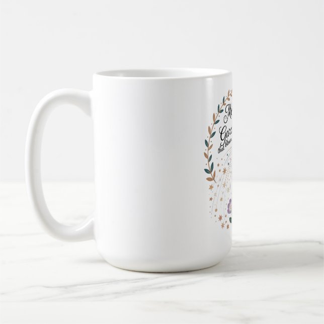 Mütter pflanzen Gärten, die für immer blühen Kaffeetasse (Links)