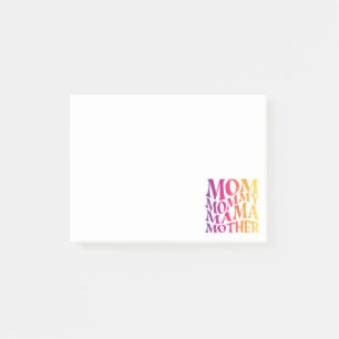 Mutter Post-it Klebezettel