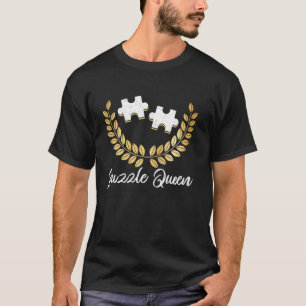 Mutter Puzzle Königin Mutter Muttertag Lustig Räts T-Shirt