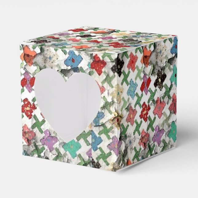 Mutter-Quilt-Geschenkbox Geschenkschachtel (Vorderseite)