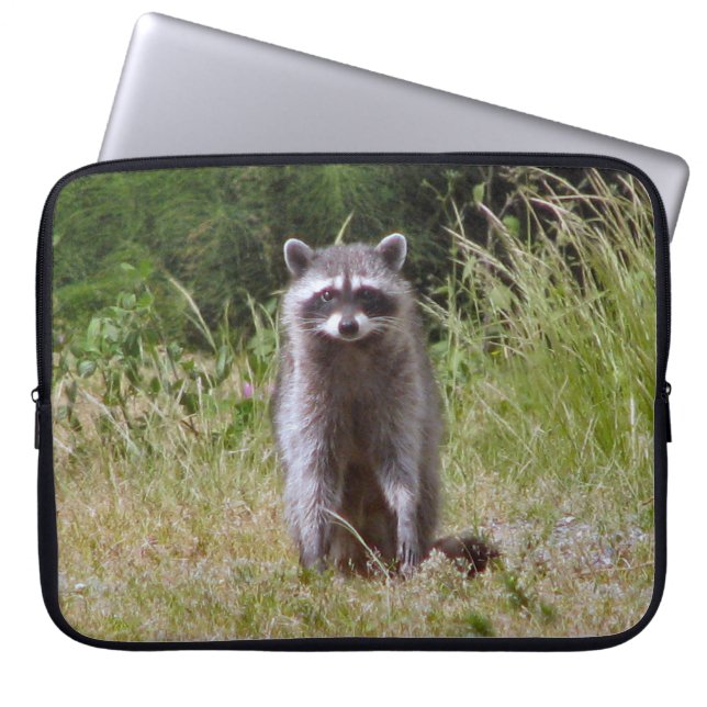 Mutter Raccoon Laptopschutzhülle (Vorderseite)