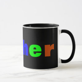 Mutter RGB Hex Code Lesson Tasse