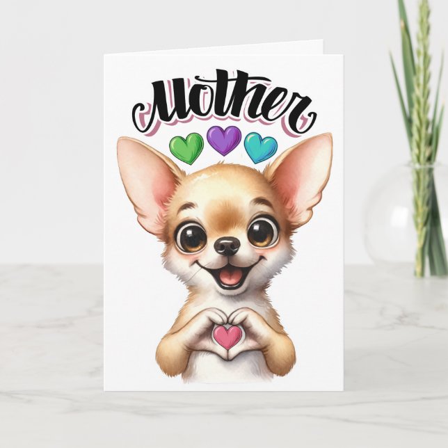 MUTTER - Siehe Inside . Karte (Vorderseite)