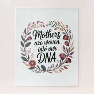 Mütter sind in unsere DNA eingewebt Puzzle