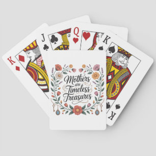 Mütter sind zeitlose Schätze Spielkarten