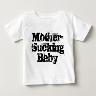 Mutter-Sind zum Kotzen des Babys Baby T-shirt