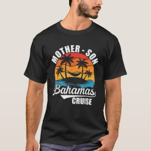 Mutter Sohn Bahamas 2024 Sommermatching Urlaub 2 T-Shirt