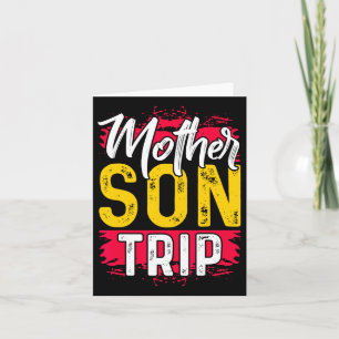 Mutter Son Trip Shirt SommerFamilienurlaub Reise Karte
