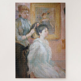 Mutter Styling Daughter's Hair (von Berthe Morisot Puzzle