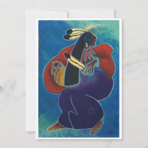 Mütter Sun Grußkarte Einladung